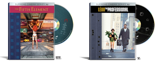 The Fifth Element & Leon: The Professional Supreme Cinema BDs