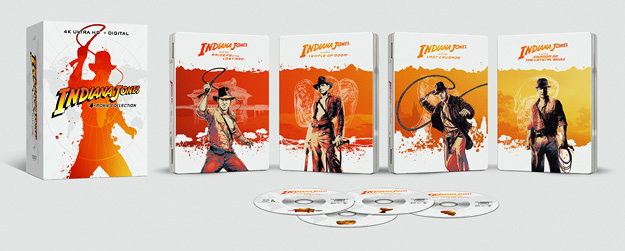 The Indiana Jones 4-Film Collection (4K Ultra HD)