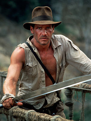 Harrison Ford as Indiana Jones