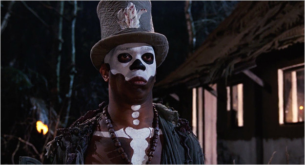 A scene from Live and Let Die (1973).