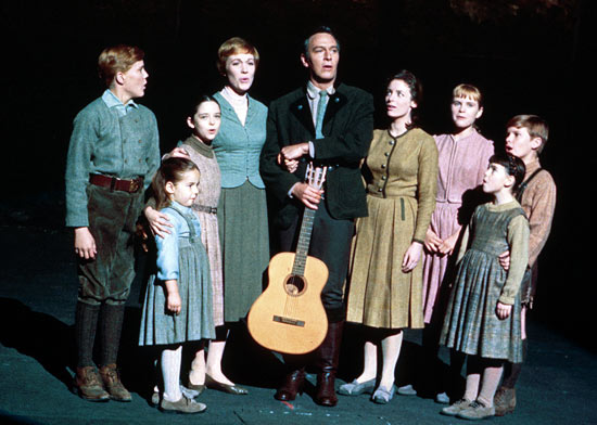 A scene from The Sound of Music