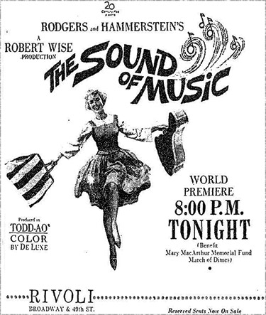 World Premiere ad
