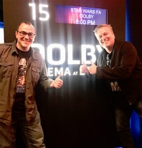 Bill Hunt &amp; Robert Meyer Burnett rocking Star Wars: The Last Jedi